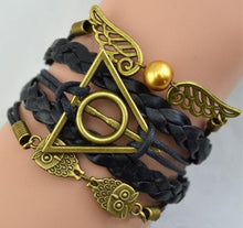 Load image into Gallery viewer, Harry Potter Deathly Hallows Wristband