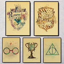 Load image into Gallery viewer, Harry Potter Symbol  42X30 CM 30X21 CM