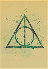 Load image into Gallery viewer, Harry Potter Symbol  42X30 CM 30X21 CM